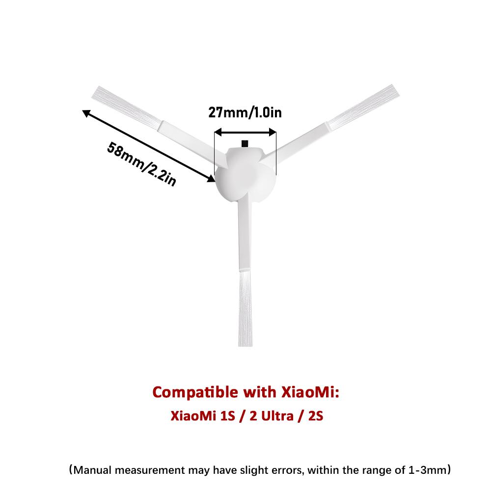 For Xiaomi Robot Vacuum S10+ S20+ X10+ X20+ plus B108CN B101CN C102CN B116 1C STYTJ01ZHM Mop 2 Ultra STYTJ05ZHM Side Brush Parts