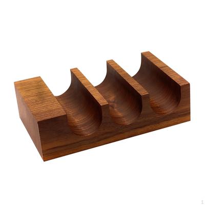 Holz Sushi Halter Displayständer Serviertablett Handrolle für Tischplatte