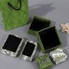 Matcha Green Gift Box Bow Ring Box Fashion Necklace Packaging Box  Luxury Packaging