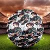 Demon Slayer Print Size 5 Soccer Ball, Standard Match Football for Sports Game and Team Practice, Ideal Gift for Soccer Fans