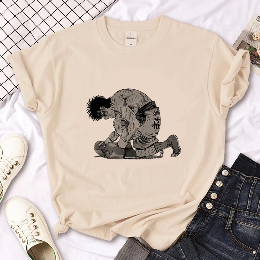 KBG Hajime No Ippo Shirt Summer Fashion T-Shirt Mens Womens T Tops Crew Neck Short Sleeve Loose Casual Streetwear Men's Clothing