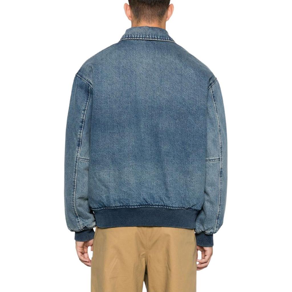 Levis Button-Down Solid Fit Long Sleeve Jacket Men Jackets Blue A8561-0001