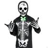 Halloween Skeleton Costume Set Clothing Cosplay Jumpsuit Scary Decoration Clothes for