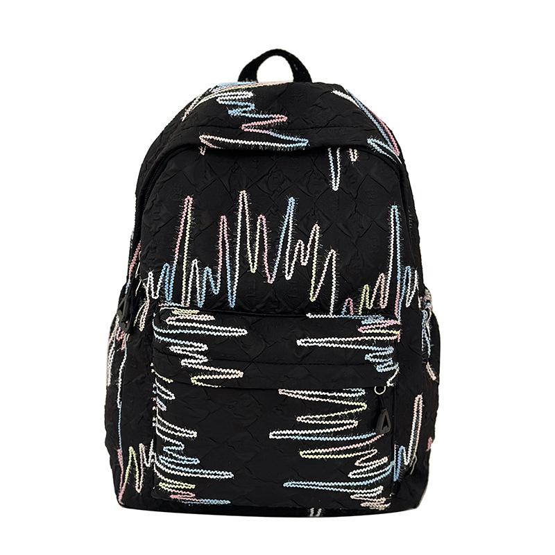 Student Schultasche Mädchen Computer Rucksack bunt gestreift Reiserucksack