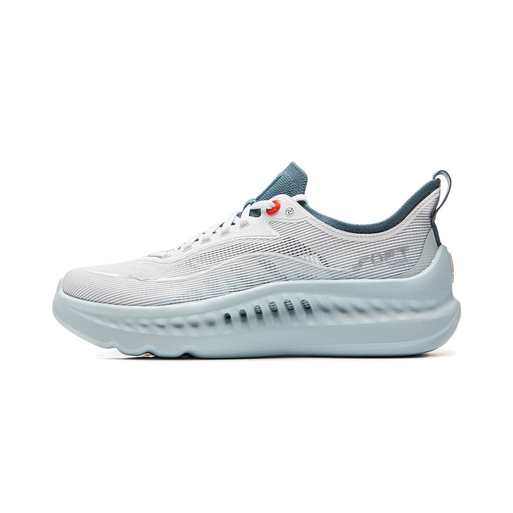 Li-Ning Pantofi Casual Confortabili Ușori Soft Cool 2 Bărbați Adidași Alb Albastru AGLV009-5