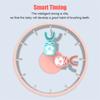 Kids Smart Electric Toothbrush U Shape Rechargeable Portable Automatic Sonic Cleaning 3 Modes IPX7 Waterproof Toothbrush