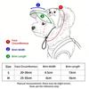 Comfortable Wide Brimmed Sun Hat For Pet Headgear Outdoor Summer Headgear Breathable Hat
