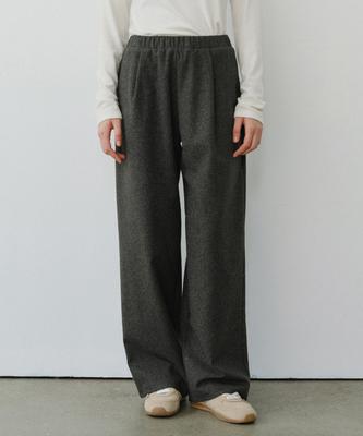Yulago Arthur Wool Banding Pants