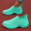Shallow Slip In Walking Shoes Ladies' Thick Soled Fashionable Casual Shoes Comfortable Walking Sports Shoes