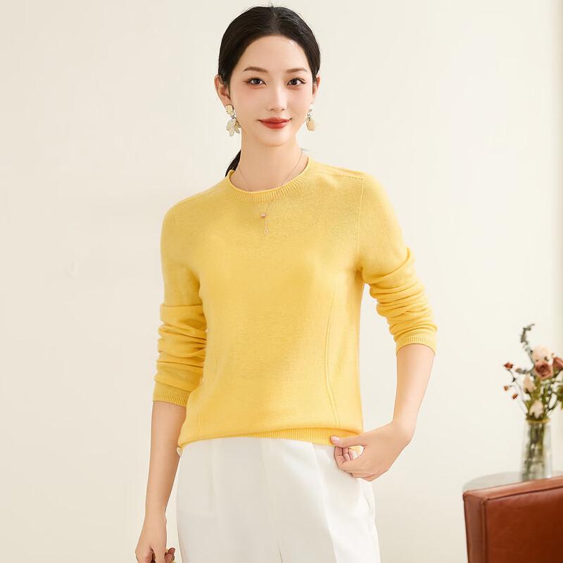 

TUHUANG Women s 100% Seamless Merino Wool Crew Neck Base Layer Top L