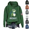 Women's Fashion Daily Versatile Casual Sweatshirts Long Sleeve Hooded Top Sweatshirts
