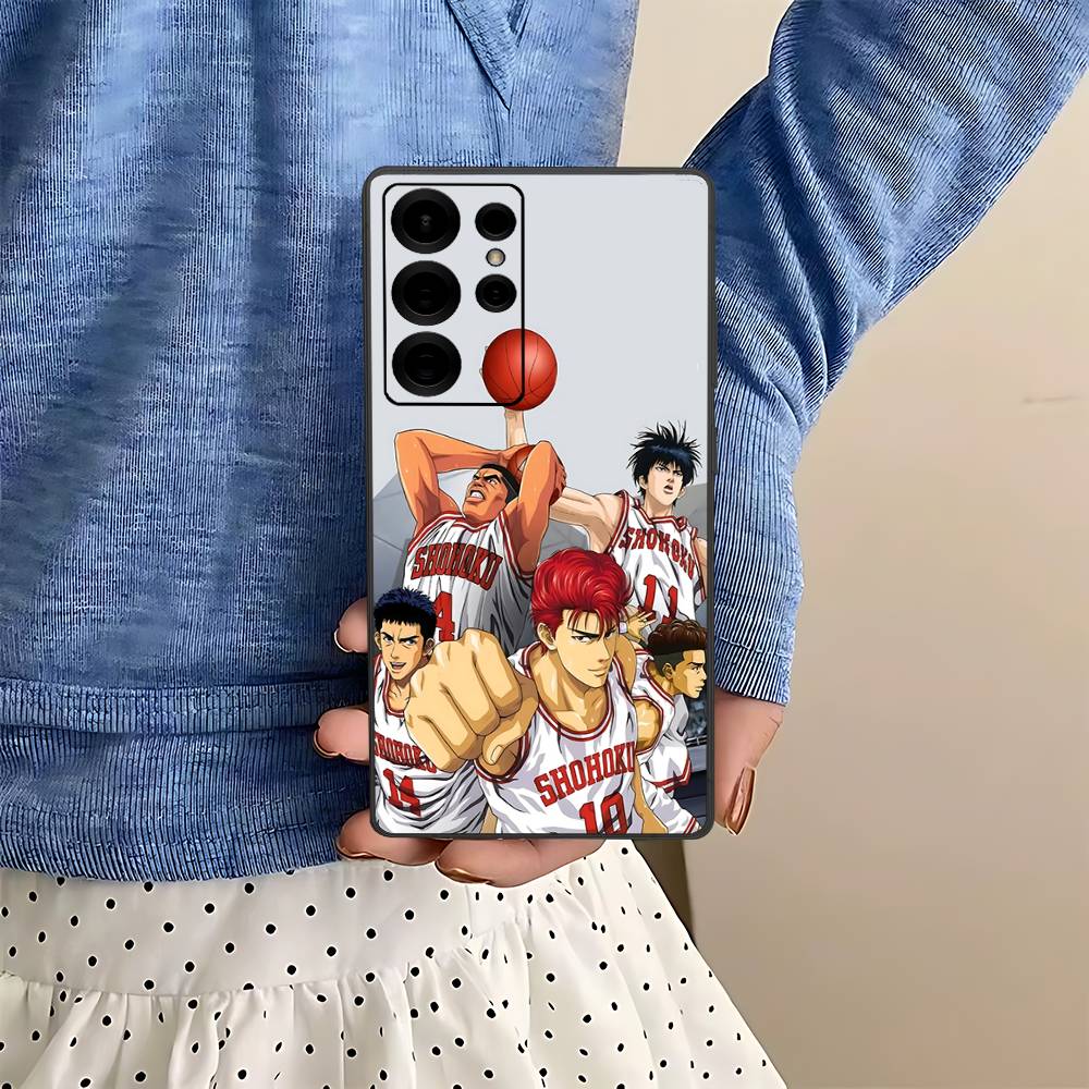 Slam Dunk Phone Case For Samsung S 24 Fe 25 Ultra Plus 20 Lite 21 30 22 23 24 22 Ultra 5G Fundas
