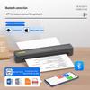 HZTZ-A4XY Portable A4 Bluetooth Thermal Printer: Wireless, Phone-Compatible, Ideal for Home & Tattoo Printing, Hot Seller