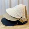 Womens UPF 50 Sun Hat With Adjustable Strap Wide Brim Foldable Cap Outdoor Travel Ponytail-Friendly Visor