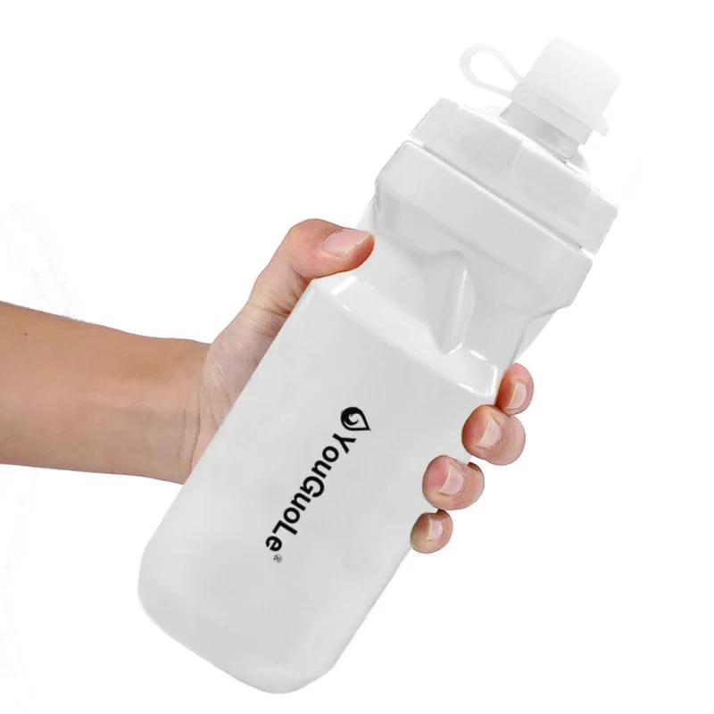 Summer 700ML Outdoor PP5 Bicycle Car Water Bottle Hot Selling on Amazon 600ML Cycling Water Cup Plastic Water Cup Squeeze Kettle 700ML белый