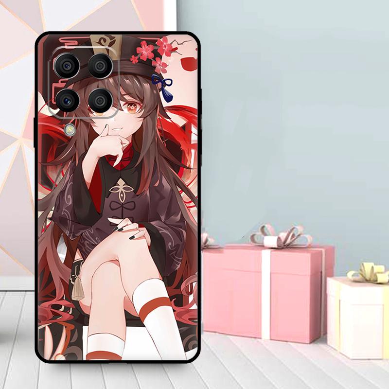 Hu Tao Genshin Impact Case For Samsung Galaxy M35 M56 M12 M06 M32 M52 M55 M15 M11 M13 M14 M16 M36 M31 M53 M34 M54