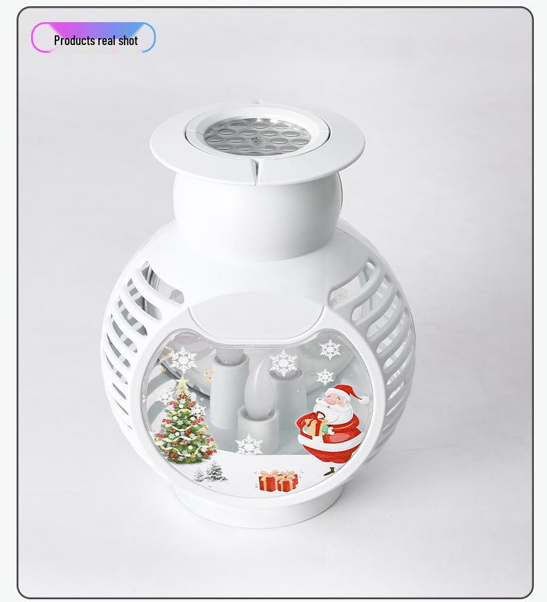 Blizzard Night Lantern: Handheld Decorative Projector Light Ornament