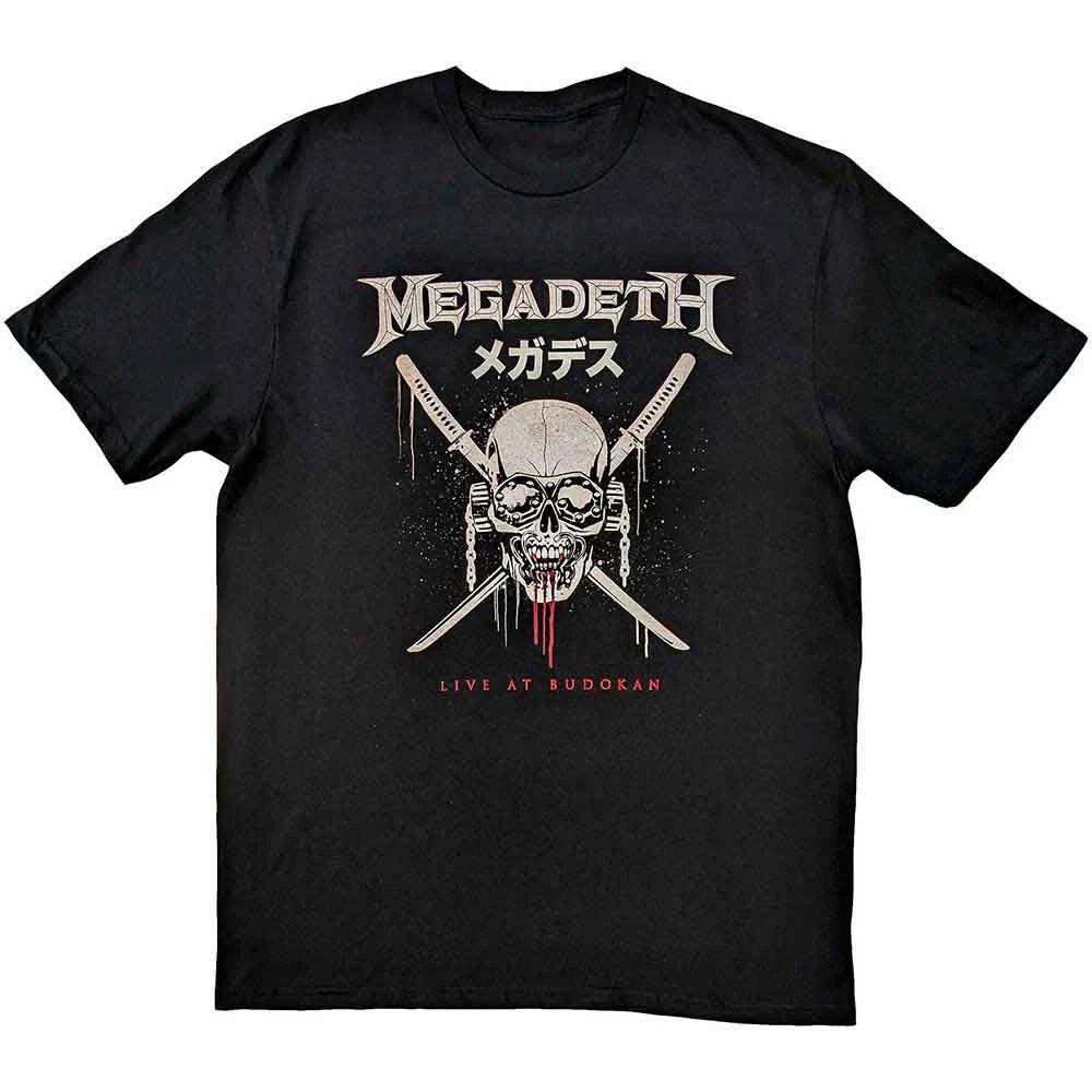 Men s Megadeth Crossed Swords T-shirt XX-Large Black XXXXL