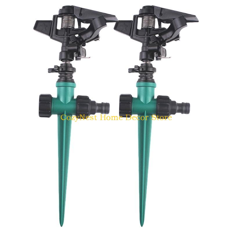 92MF Automatic Rotating Lawn Water Sprinkler with 360 Degree Rotation for Garden and Grass Irrigation Adjustable Efficient