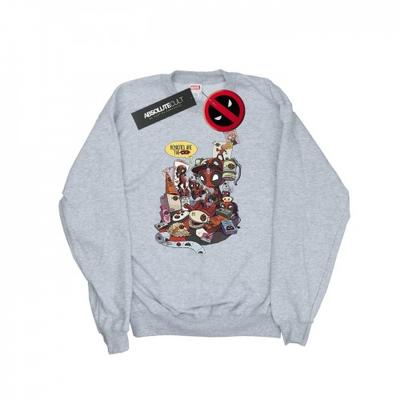 Womens/Ladies Deadpool Merchandise Royalties Sweatshirt