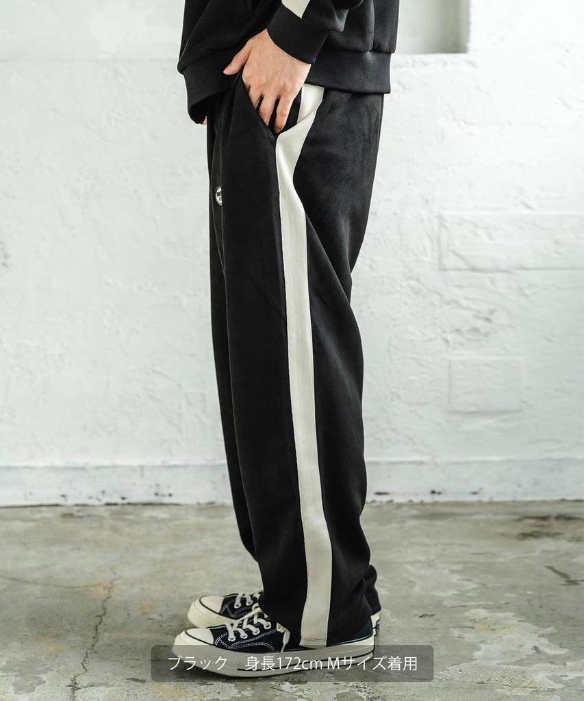[IMPROVES] [SIDEWAYSTANCE] Suede Punch Track Pants