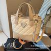 This Year, the Popular Bag Ladies 2025 New High-end Hand Bag Fashion Diamond Shoulder Messenger Bag Commuter Bag