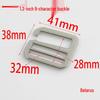 1-Inch Webbing Buckle with 32MM 9-Character Design for Adjustable Luggage Straps - Bag Hardware Accessories