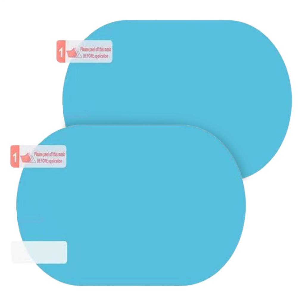 Ketunedi Car Rearview Mirror Rainproof Film Rainproof Mirror Film | 2 Pcs Anti Fog
