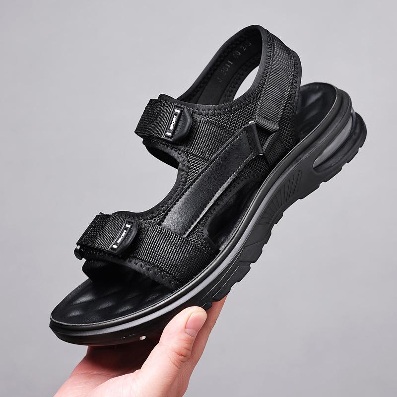 Fashion Summer Fashion Network Breathable Retro Men's Sandals 2024 Designer New Air Cushioned Soft Sole Outdoor Beach Sports Man Shoes