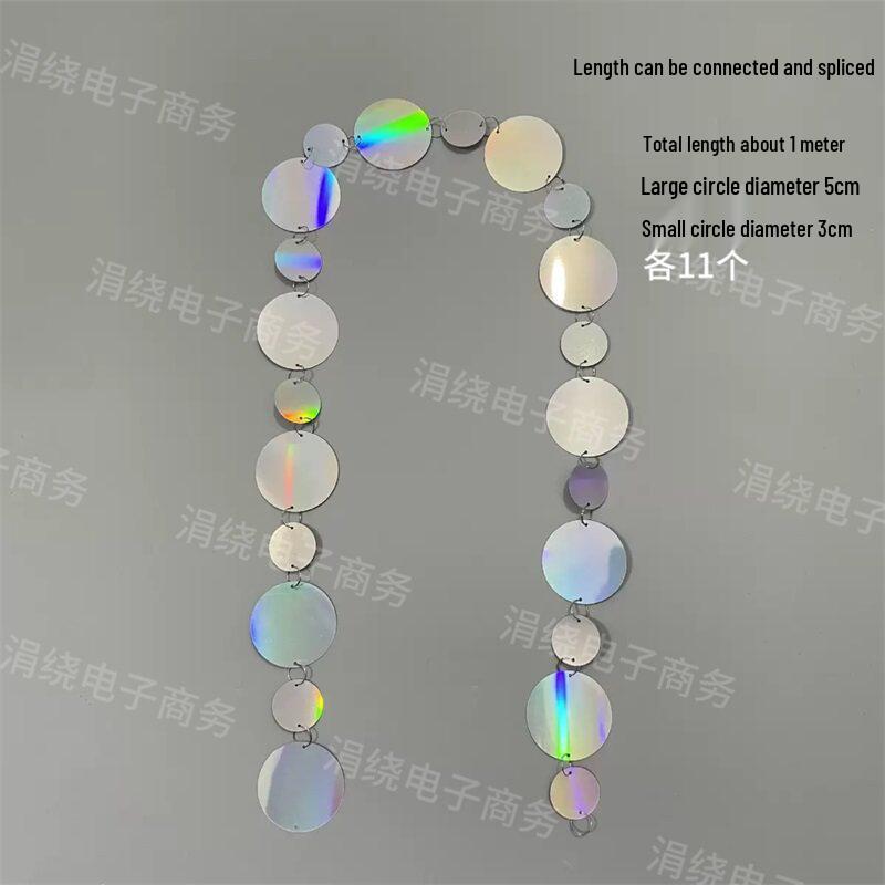 Silver and Gold Sequin String Curtain for Weddings - Beaded Decoration for Backgrounds and Ceilings