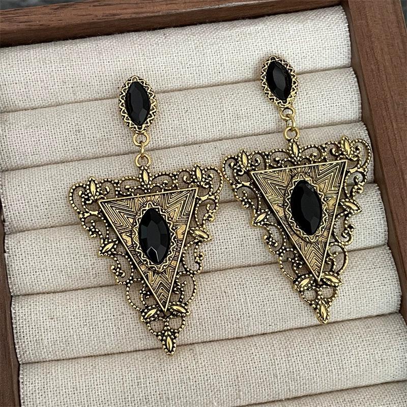 Elegant Black Butterfly Tassel Earrings - Sweet, Cool, and Versatile Design