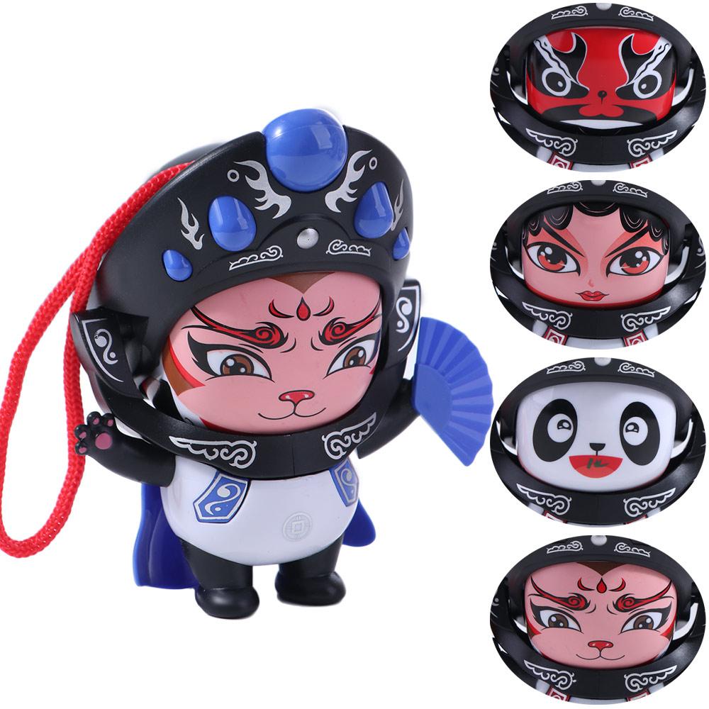 Cambio Volto Sichuan Cambio Volto Opera del Sichuan Plastica Cambio Volto Panda 5 Facciale Stile Cinese Cambio Volto Natale