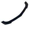 3 Bucăți Negru Lucios Splitter Lip Lip Bumper Față Mașină Pentru Mercedes-Benz Clasa C W204 S204 Facelift 2011-2014 Linie AMG Tuning Bodykits