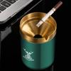 Stainless Steel Funnel Ashtray Creative Home Living Room Trendy Ashtray Personality Office Windproof Fly Ash Drive Car Smoke Cup