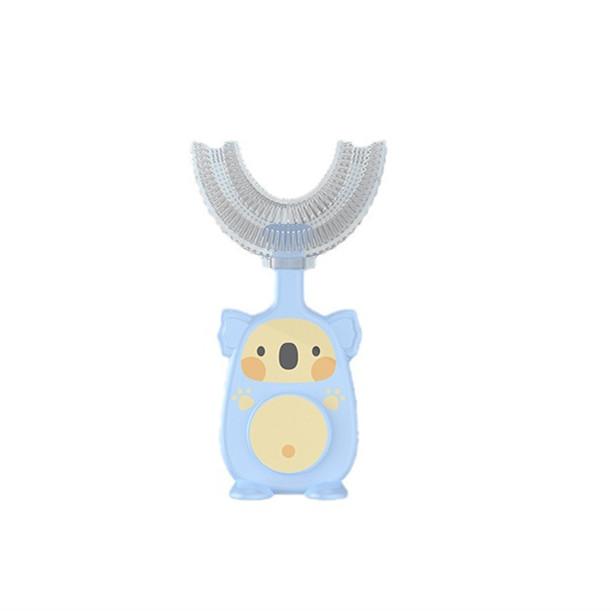 1pc Baby Toothbrush 360 Degree Child Toothbrush Teethers Soft Food Grade Silicone Baby Dental Care Training Toothbrush