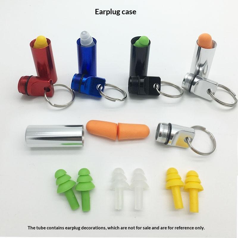 Aluminum Alloy Pill Case Keychain Waterproof Sealed Design Multiple Color Options Perfect For Outdoor Use Daily Pill Storage