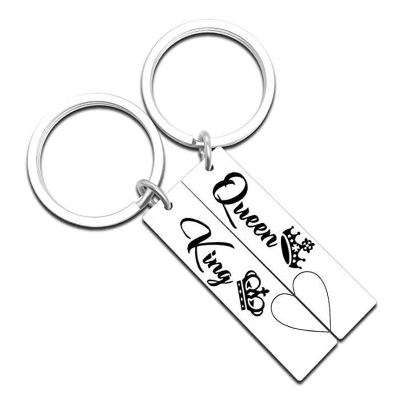 New Home Stainless Steel Keychain Pendant Gift