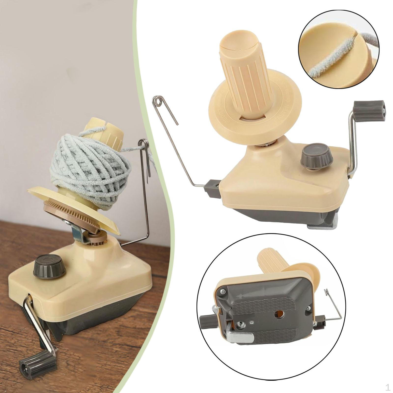 

Ручная моталка для пряжи, моталка для шерстяной нити, домашняя, тихая, прочная, простая в установке, многоцелевая нить