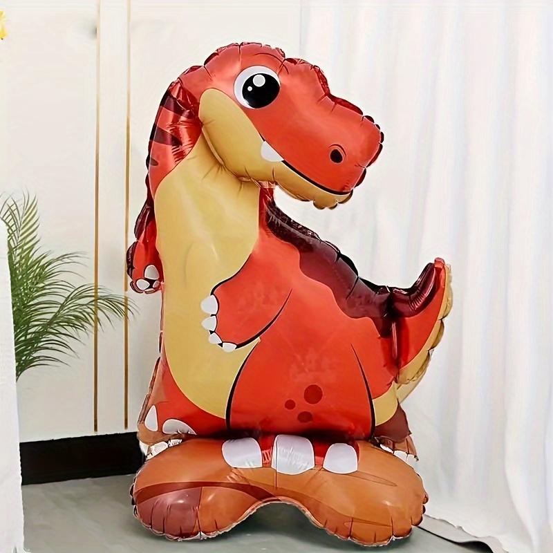 3pcs Stand Base Animal Balloons Forest Party Tyrannosaurus Rex Dinosaur Balloons Children Birthday Dinosaur Balloon Decora