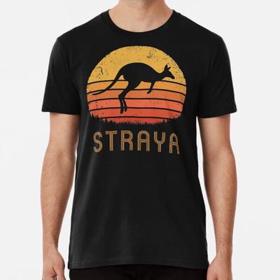 Straya Premium T-Shirt S bis 5XL Hergestellt in AU/USA T-Shirt