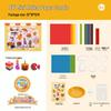 Handmade DIY Cake Dessert Candle Toy for Kids – Mini Origami Candle Gift Set