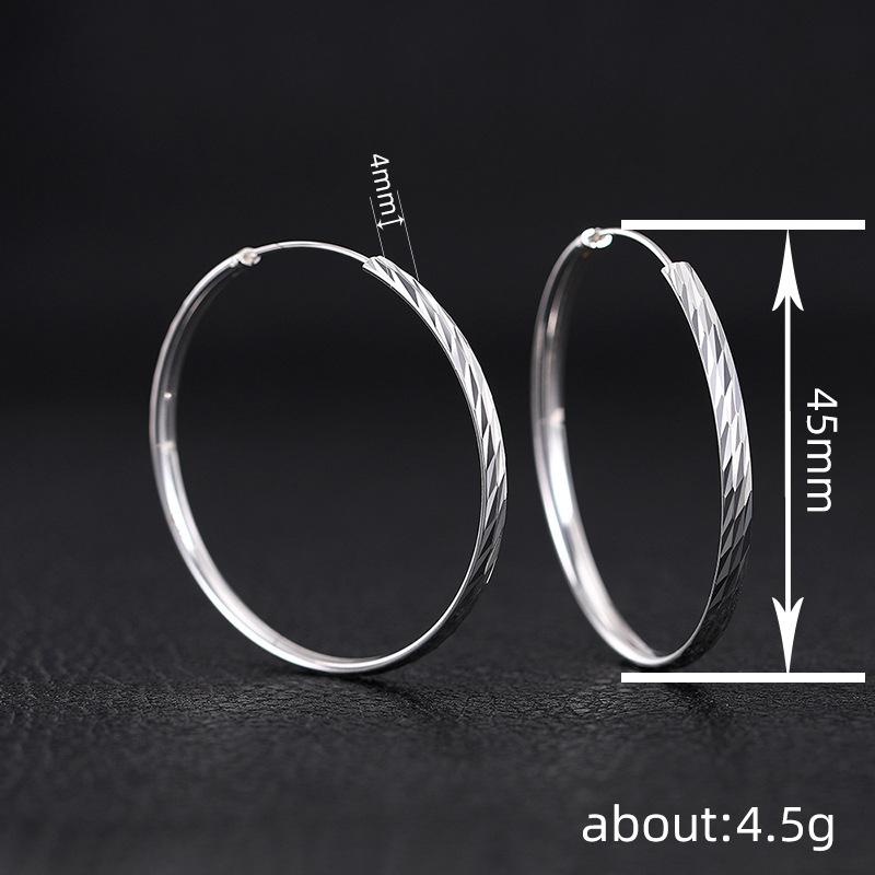 Exaggerated earrings for women, electroplating personalized non-mainstream jewelry, niche popular exquisite super