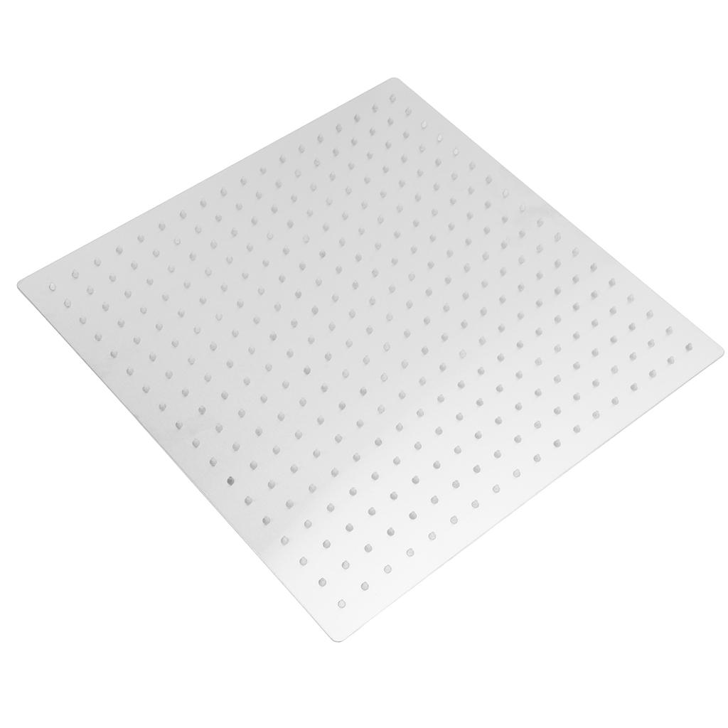 16 Zoll Regendusche Duschkopf Edelstahl Hochdruck Duschsprühkopf G1/2 Gewinde 360 Grad