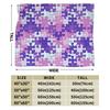 Super Soft blanketKids Adult Travel Puzzle Camouflage Pattern Throw Blanket  Flannel Bedspread For Couch Chair Sofa Bed