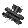 Aluminum alloy Double Socket Arm for RAM Mounts 6cm 9cm Camera Extension Arm 17mm 20mm Ball Head Mount Adapter Pole