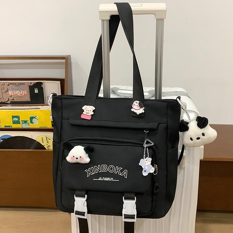 Schoolbags for Children Elementary School Students for Girls Junior High School Students Letter Backpack