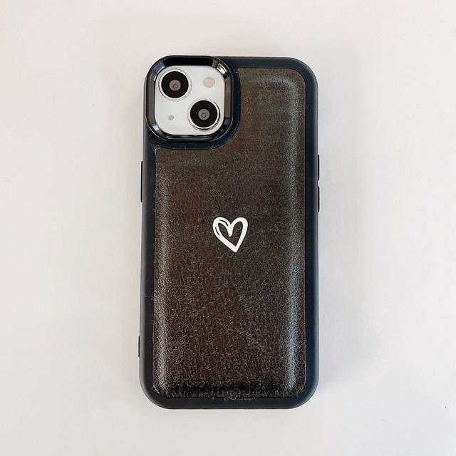 Custodie Amore Carine Per Iphone Xsmax Xr X 11 13promax 12 Promax 14 Pro Max Plus Cartoon Pelle Cuore Ins Silicone Morbido Custodia per Telefono