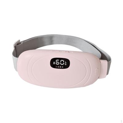 Menstrual Heating Pad 4 Vibration Massage Modes Abdominal Warm Belt for Home