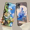 Genshin Impact Kamisato Ayaka Xiao Case For Xiaomi Redmi Note 12 11t 11s 11 10 8 Pro 9 9s 9t 8t For Mi 10 8 9a 9c 10c 12c K40