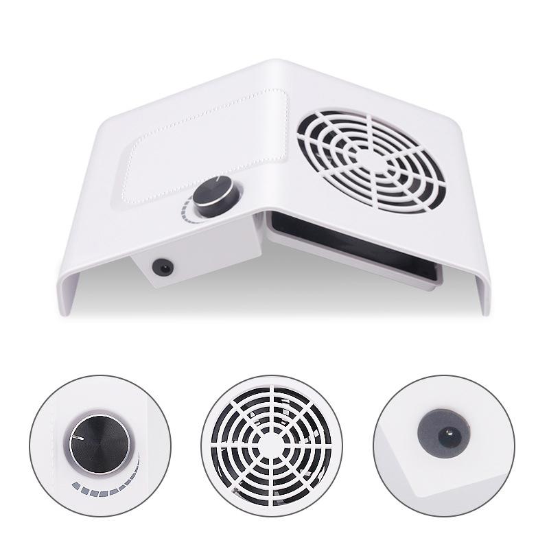 80W Nail Dust Suction Collector Vacuum Cleaner Nail Dust Collector Absorber Vacuum Cleaner Manicure Collecting Pedicure Tools